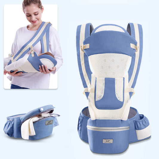 3-in-1 Baby Drager, Comfortabele Draagzak voor Mama en Baby  - KnuffelDrager