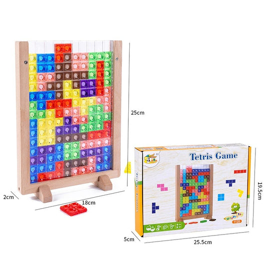 3D Tetris Puzzelbord - TetriStack