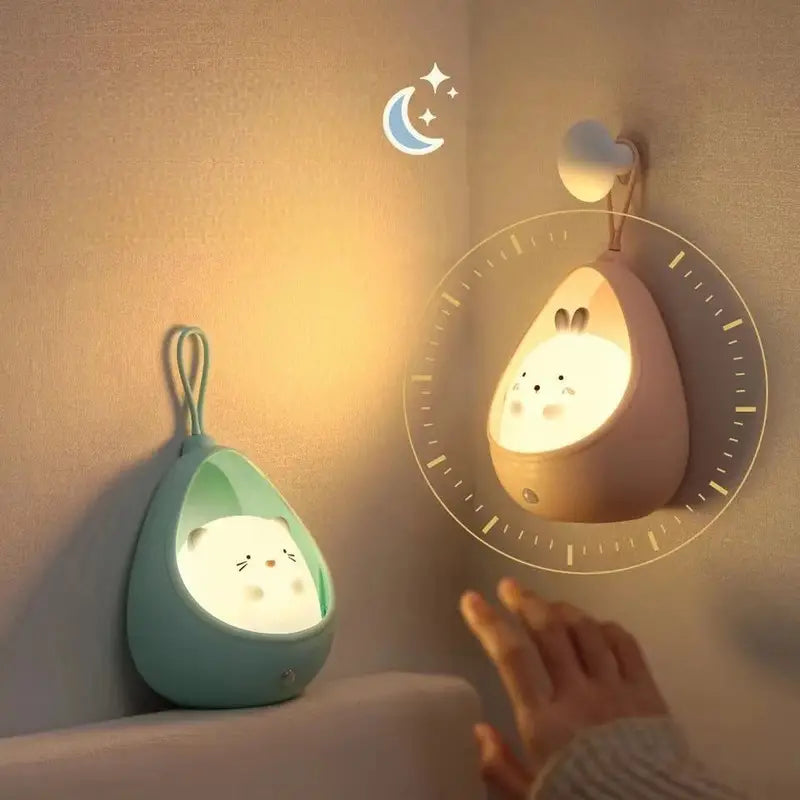Nachtlamp in de vorm van Een Kat (Met Bewegings Sensor) - NightPurr